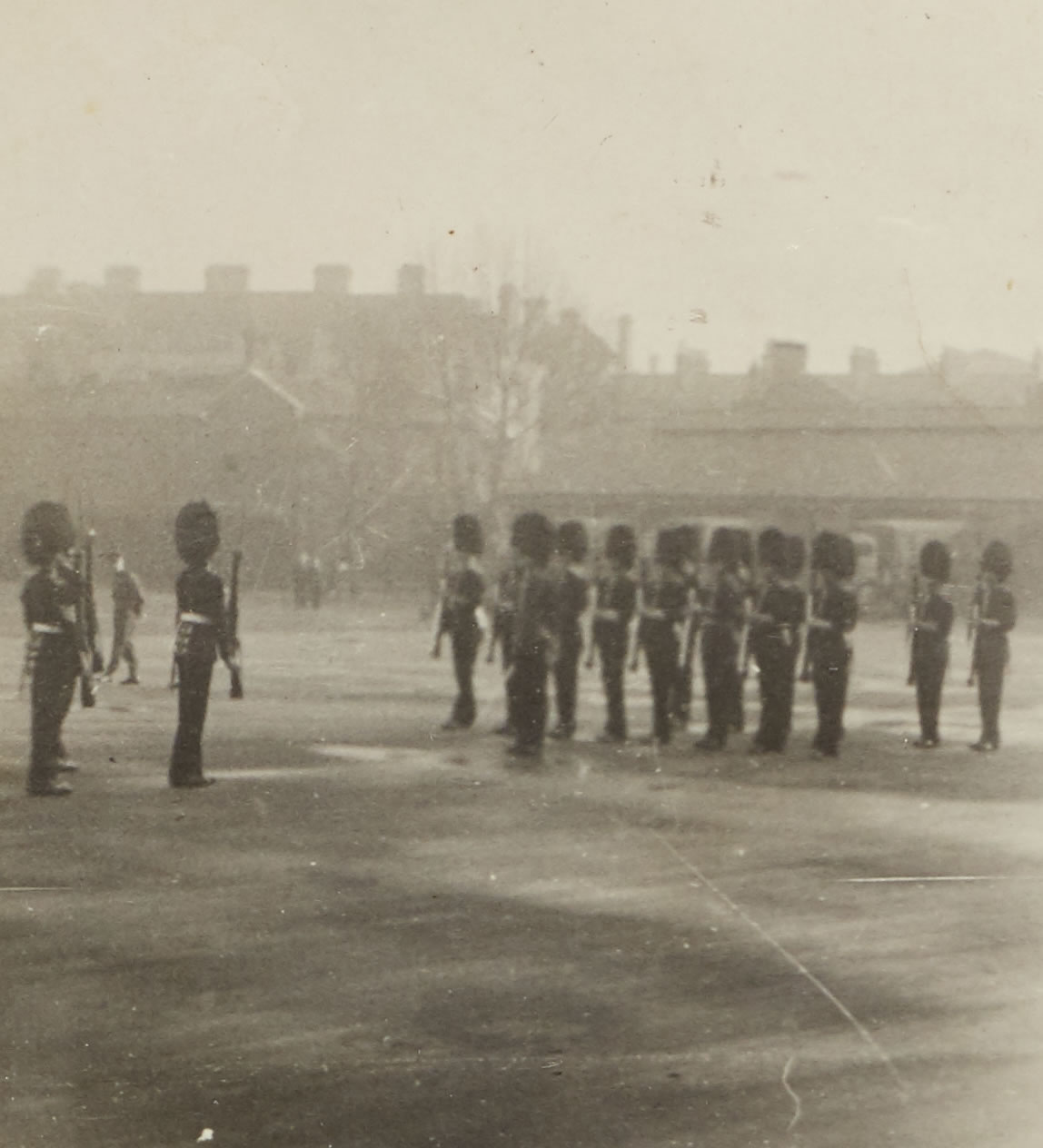 Scots Guards on Parade
